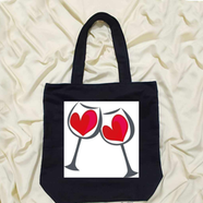 Unisex Top Handle Tote Canvas Bag With Zipper For Man And Women - BDS-219
