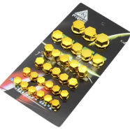 Universal 30 Pcs Decorative Bolt Screw Cover Cap For Motorcycle Ornamental Molding (Bogo- Buy 1 Get 1)