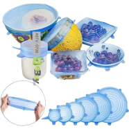 Universal Silicone Stretch Lids Set –6-Pcs icon