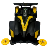 Unleash The Excitement With The Ultimate High-speed Racing Batman Remote Control Toy Car For Kids (Car_batman_rc_b_yellow) Yellow image