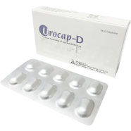 Urocap D 0.4mg 0.5mg Capsule 10's Strip