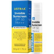 Ustraa Invisible Sunscreen Spf 50 - 50 gm