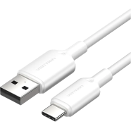VENTION CTQWF USB 2.0 A to C Male 3A 1M Cable White