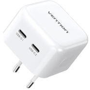 VENTION FBPW0-EU 2-Port USB 35/35W GaN Charger 