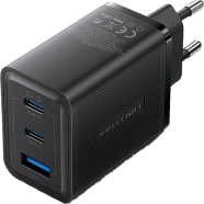 VENTION FERB0-EU 3-Port USB 65/65/30W GaN Charger 