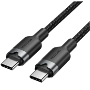 VENTION TRDBF USB 2.0 Type-C to Type-C 3A 1M Cable Black