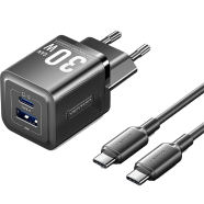 VENTION TZ-FEQB0-EU-01 2-Port USB 30/30W GaN Charger 
