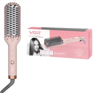 VGR V-592 Hair Straightener Hot Comb and Brush for Women image