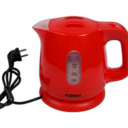 VISION Electric Kettle 0.8 Liter Red (VSN-EK-01) - 823425