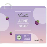 V-Nature Acne Soap for Men and Women | For Face and Body Acne | Thailand - 50gm