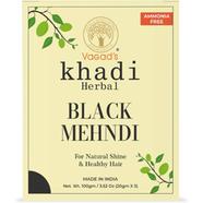 Vagad's Khadi Herbal Black Hair Mehndi – 100g