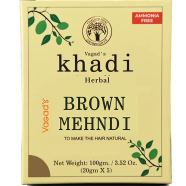 Vagad's Khadi Herbal Brown Hair Mehndi 100 gm