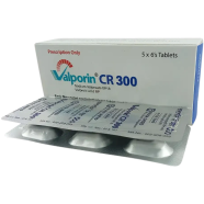 Valporin Cr 300 mg Tablet 6'S Strip icon