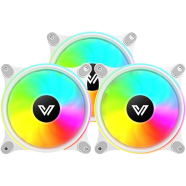 Value-Top CR10-W1298ARGB 3 In 1 ARGB Case Fan White