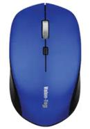 Value-Top VT-300W Metalic Scroll Wireless Optical Mouse with Battery (Blue Black) - VT-300W