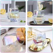 Vanleonet Colored Diamond Stemless Wine Glasses 6 Pcs Set