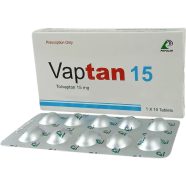 Vaptan 15 mg Tablet 10's Strip