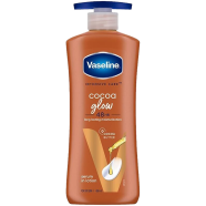Vaseline Cocoa Glow Serum In Lotion 100 Percent Pure Cocoa And Shea Butter-400 Ml
