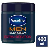 Vaseline Men Extra Hydration 72H Mois. Body Cream 400 ml (UAE) - 139701944