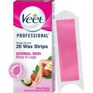 Veet Normal Skin Full Body Waxing Kit 20 pcs (UAE) - 139700725