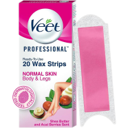 Veet Normal Skin Full Body Waxing Kit 20 pcs - 139700725