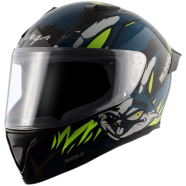 Vega Bolt Bunny Black Blue Helmet