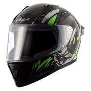Vega Bolt Bunny Black Green Helmet