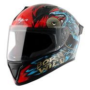 Vega Bolt Wild Black Blue Helmet
