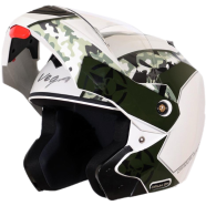 Vega Crux Dx Camouflage White Battle Green Helmet