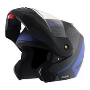 Vega Crux Dx Checks Dull Black Blue Helmet