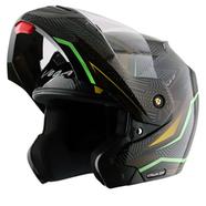 Vega Crux Dx Energy Black Neon Green Helmet