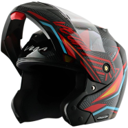 Vega Crux Dx Energy Black Red Helmet