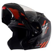 Vega Crux Dx Flex Black Orange Helmet