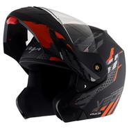 Vega Crux Dx Flex Dull Black Orange Helmet