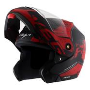Vega Crux Dx Victor Dull Black Red Helmet