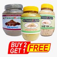 VesojE AgroTrifola Powder-150gm and Gastro Pack Powder -125 gm With Sona Pata-100g(Buy 2 Get 1 FREE)