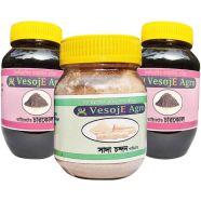 VesojE Agro Activated Charcol- 100 gm and Activated Charcol-100 gm With Sandalwood Powder-50gm (Buy 2 Get 1 FREE)