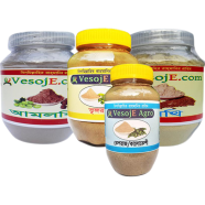 VesojE Agro Amlaki Powder -150 gm,Methi Powder-150gm and Vingoraj Powder-100gm With Kesraj Powder -100gm (Buy 3 Get 1 FREE)