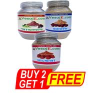 VesojE Agro Amlaki Powder - 150 gm And Harataki Powder - 150 gm With VesojE Agro Bohera Powder - 150 gm (BUY 2 GET 1)
