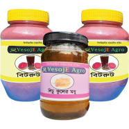 VesojE Agro Bitroot Powder-150gm and Bitroot Powder-150 gm With Lychee flower Honey-250g(Buy 2 Get 1 FREE)