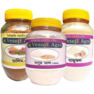 VesojE Agro Dalim Powder-100gm and Majufol Powder -100gm With Mosur Dal Powder-150g (Buy 2 Get 1 FREE)