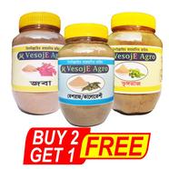 VesojE Agro Joba Powder-100gm and Vingoraj Powder-100gm With Kesraj Powder -100gm (Buy 2 Get 1 FREE)