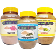 VesojE Agro Joba Powder-100gm and Vingoraj Powder-100gm With Kesraj Powder -100gm (Buy 2 Get 1 FREE)