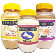 VesojE Agro Kosturi Holud Powder-100 gm and Orange Powder-100gm With Kaolin Clay-100 gm ((Buy 2 Get 1 FREE)