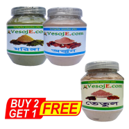 VesojE Agro Moringa Powder - 150 gm And Arjun Powder 150gm With VesojE Agro Tetul Powder- 150 gm (BUY 2 GET 1)