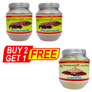 VesojE Agro Shikakai powder - 150gm And Shikakai powder - 150gm With Methi powder - 150gm (Buy 2 Get 1) Free