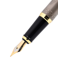 Vintage Fountain Pen Confucius Metal Signature Pen - 1pcs