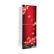 Vision Glass Door Refrigerator Re - 222L Lily Flower - Maroon Top Mount - 827845