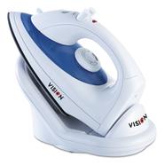 VISION Electronic Steam Iron 1200W with Shock and Burn Proof VIS-SMT-EI-001 (Blue/RED) - 823432