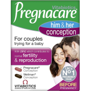 Vitabiotics Pregnacare His-Hers Conception Tablets 60s